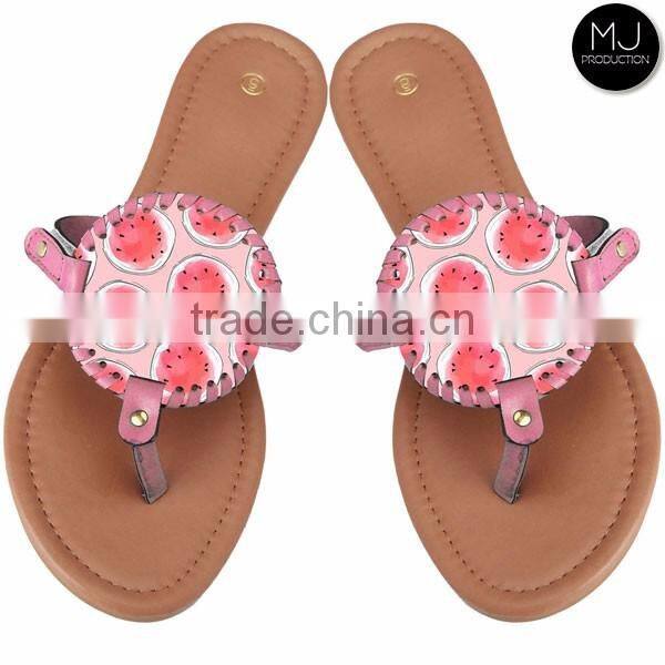 Stocked wholesale monogram sandals