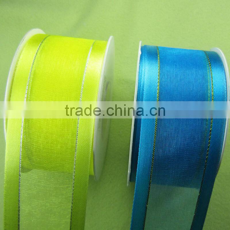 Wired Edge Decorative Christmas Ribbon