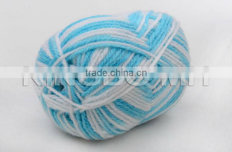 100% Acrylic hand knitting yarn ball