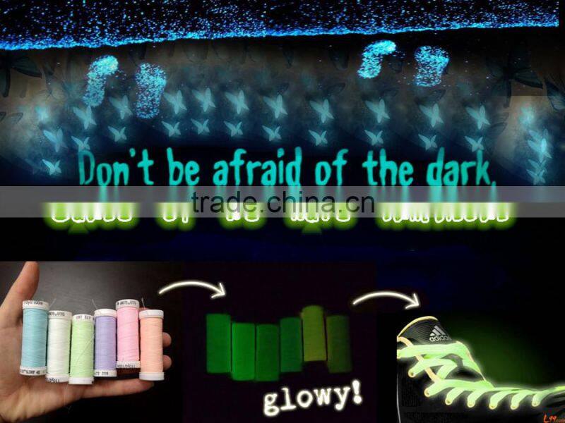 glow in the dark reflective embroidery thread