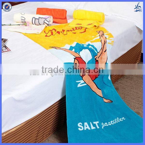 cheap personalized california screen printed beach towels