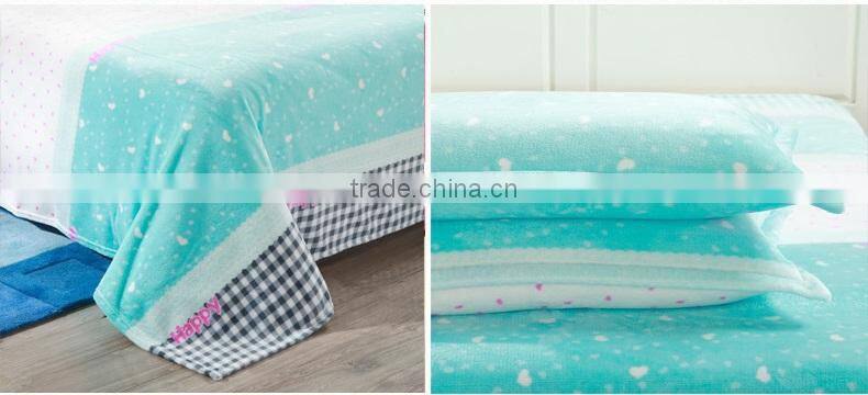 China Wholesale Embroidery Baby Bedding Set Flannel Blanket