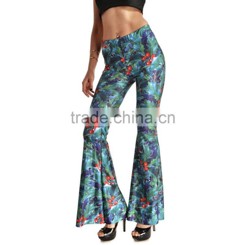 scale Plus size bell bottom pants/ morning xg new design flares/ wide legging flare trousers