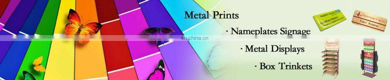 2014 new high quality acrylic light box advertising metal display rack