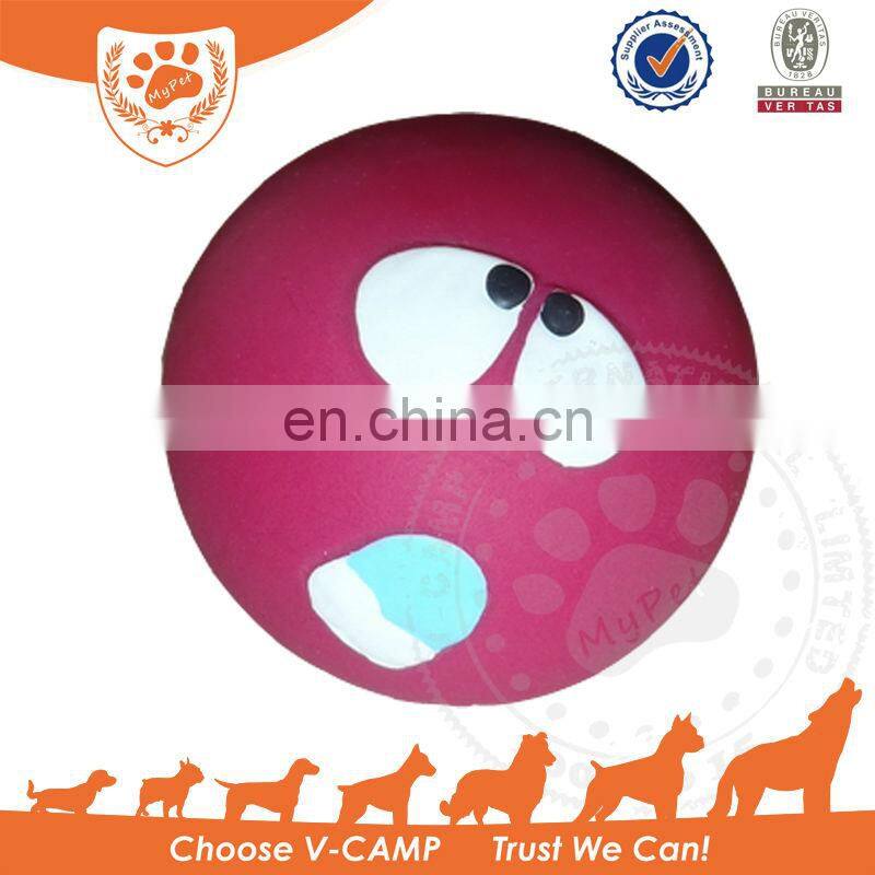 funny squeaky Ball, rubber Toy for dog