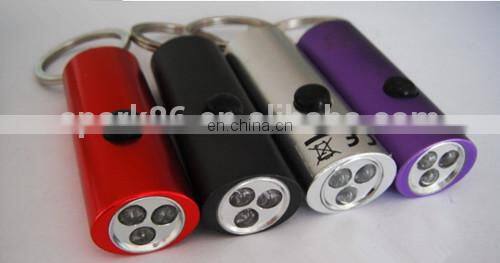 led torch flashlight with keychain