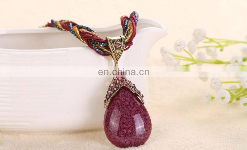 New Fashion Women Jewelry Bohemian Sautoir Chain Necklace Choker Pendant