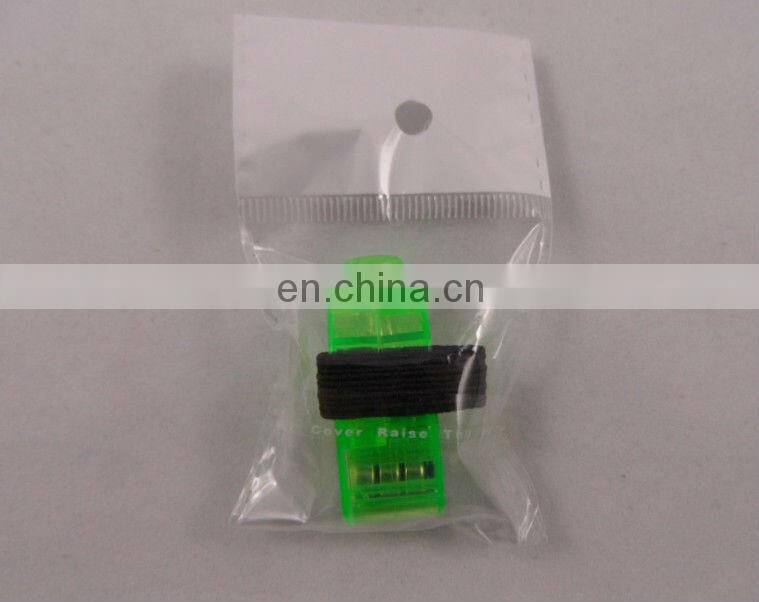green color LED magic flashing finger light with black belt