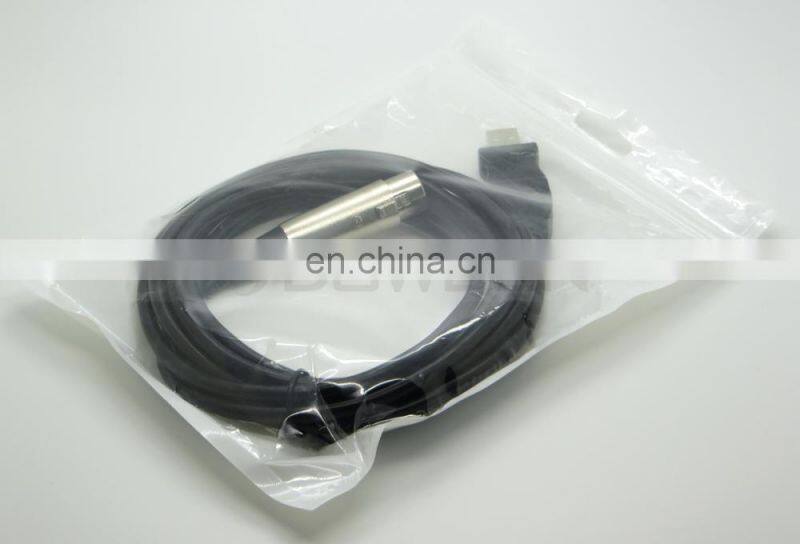 XLR Female to USB Male Microphone Mic Link Cable 3M 10FT
