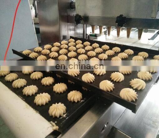 Cookies making machine with wire cutting biscuit machine