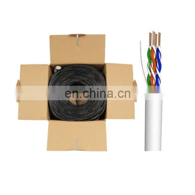 low price Awg wire 4 pairs utp cat5 network cable cat5e lan cable