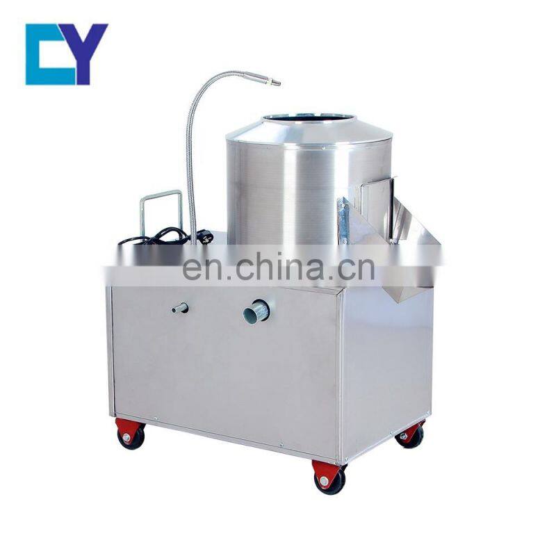 commercial electric potato peeler machine price / potato peeling and cutter machine / potato peeler machine of restaurant use