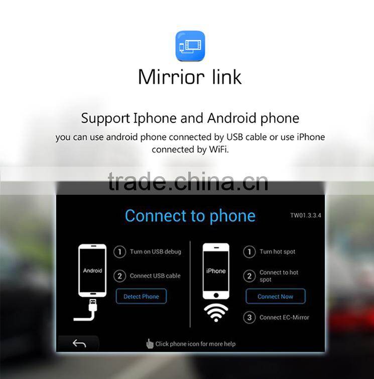 Kaier factory -Qualcore car dvd player for Carens+OEM +dual core +android 4.4+car dvd player for Carens