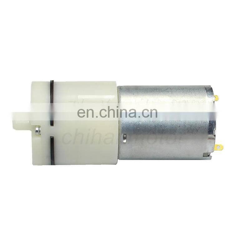chihai motor Carbon brush 370 DC 6V silent air pump 500mmHg mini fish car charging treasure oxygen pump