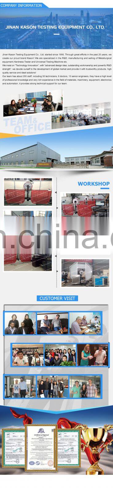 Multifunctional 300j charpy testing machine 500j pendulum impact tester -60c cooling bath with high quality