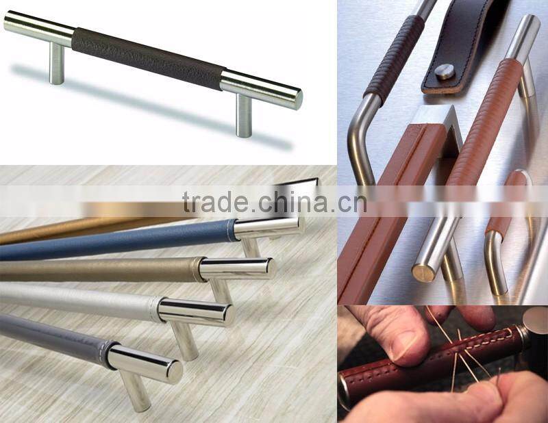 Professional designer h type door handle,pipe style door handle long and round handle door