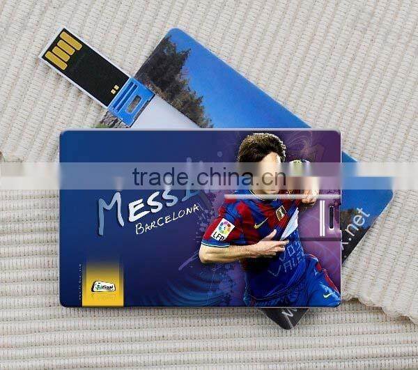 High quality color printing usb flash drives custom usb business card by OEM usb factory wholesale