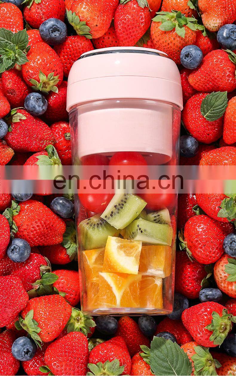 3000mAh large capacity rechargeable vacuum USB blender