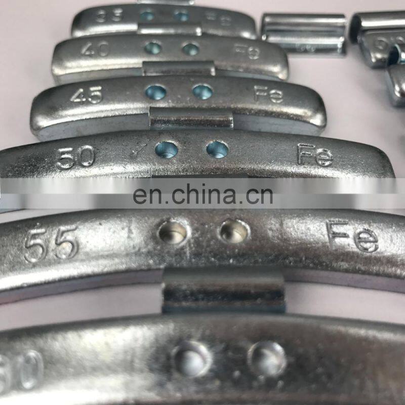 Cast Iron FE clip on Counter Wheel Balance Weight for Alloy Rim