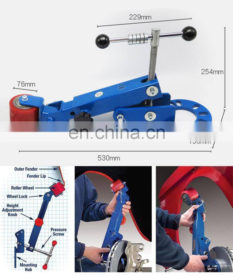 Fender Protection Roller, Vehicle / Automotive Fender, Lip Flaring Tool