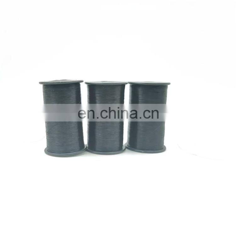 Factory directly supply high tenacity 100% nylon 0.12mm black small roll nylon monofilament