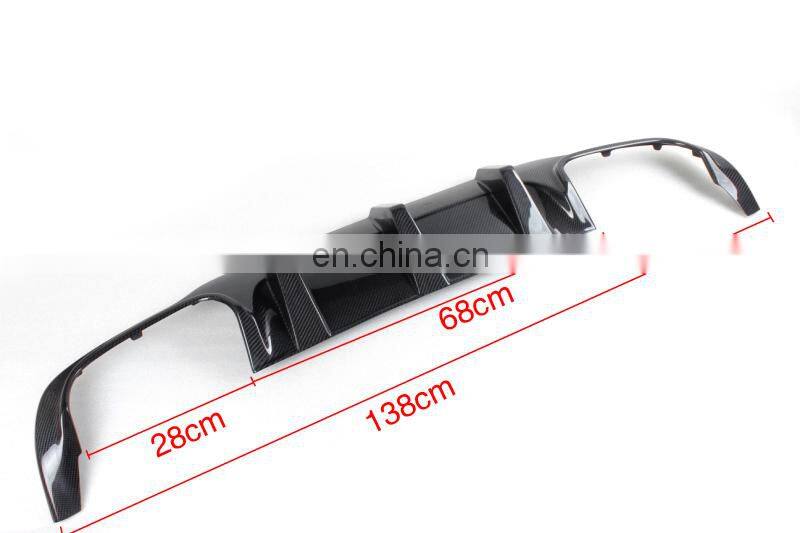 JCSPORTLINE W204 Facelift Carbon Diffuser for Mercedes-Benz W204 C63 AMG Sedan Coupe 2012 2013 2014