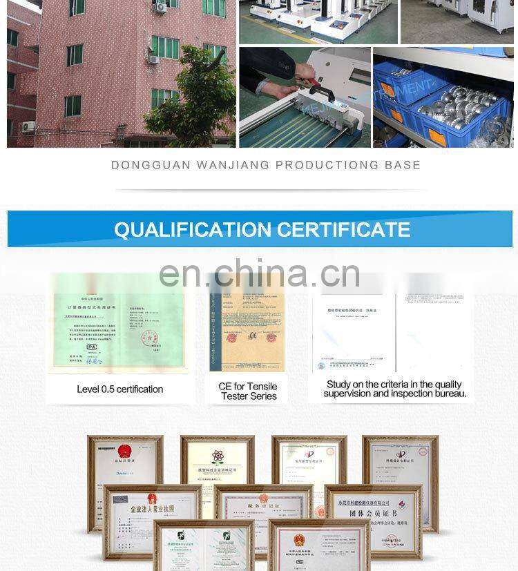 KJ-1066A electronic tensile testing machine for plastic material ASTM D638