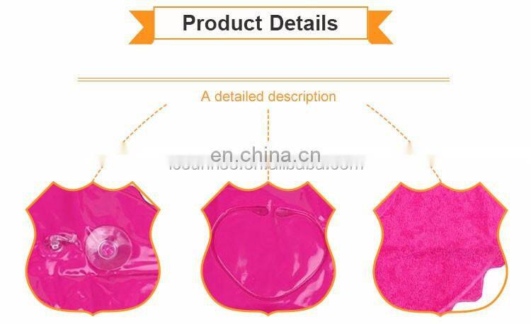 Wholesale Heart Shape Bath Pillow With Suction Cup