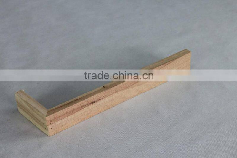 A886 stainless steel offcie chair armerest with wood pad