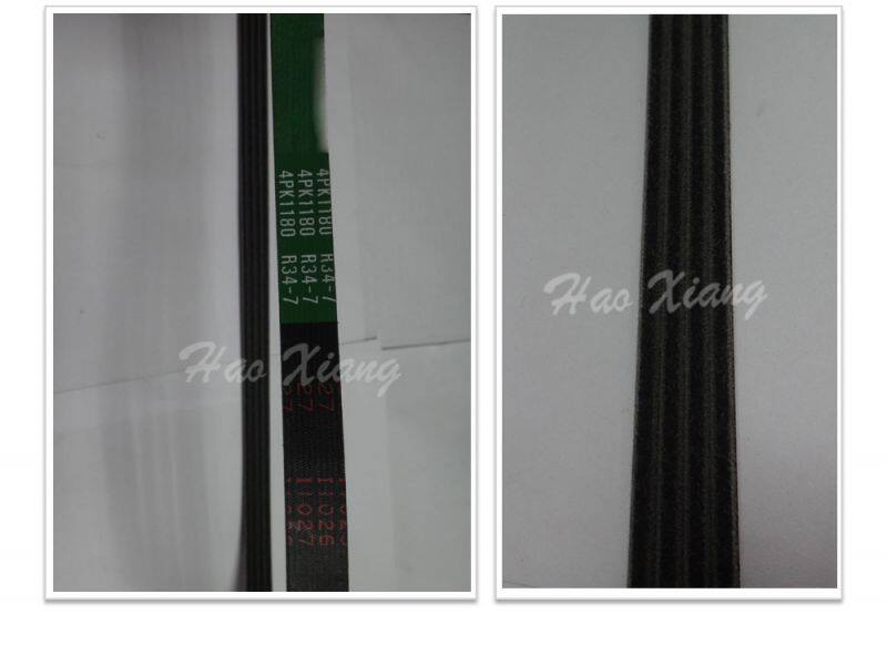 90916-02500 4PK1180 9091602500 Auto Fan and Aleternator Belt  For Honda