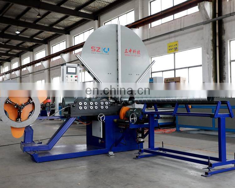 Spiral Duct Making Machine Air Tube Spiral Ducting Machine Round Ductformer