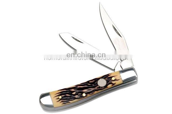 3.75'' inch Trapper knife stainless steel blade