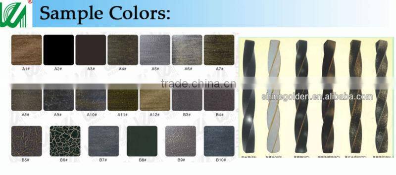 GYD-15Ba130 simple classic wrought iron component for glass stair railing