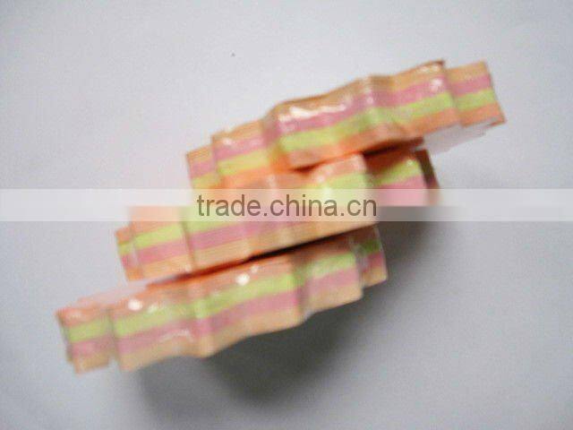 Burst Shaped Fluorescent Paper