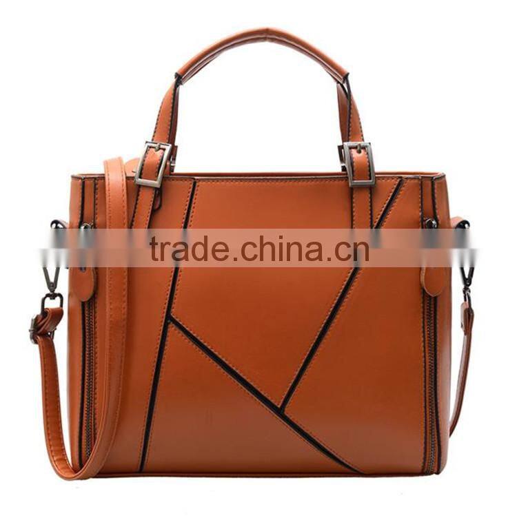 new fashion joint pu shoulder bag women handbag