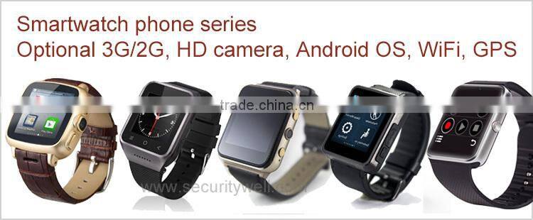 CE ROHS 5.0MP Camera Smart Watch Android dual SIM