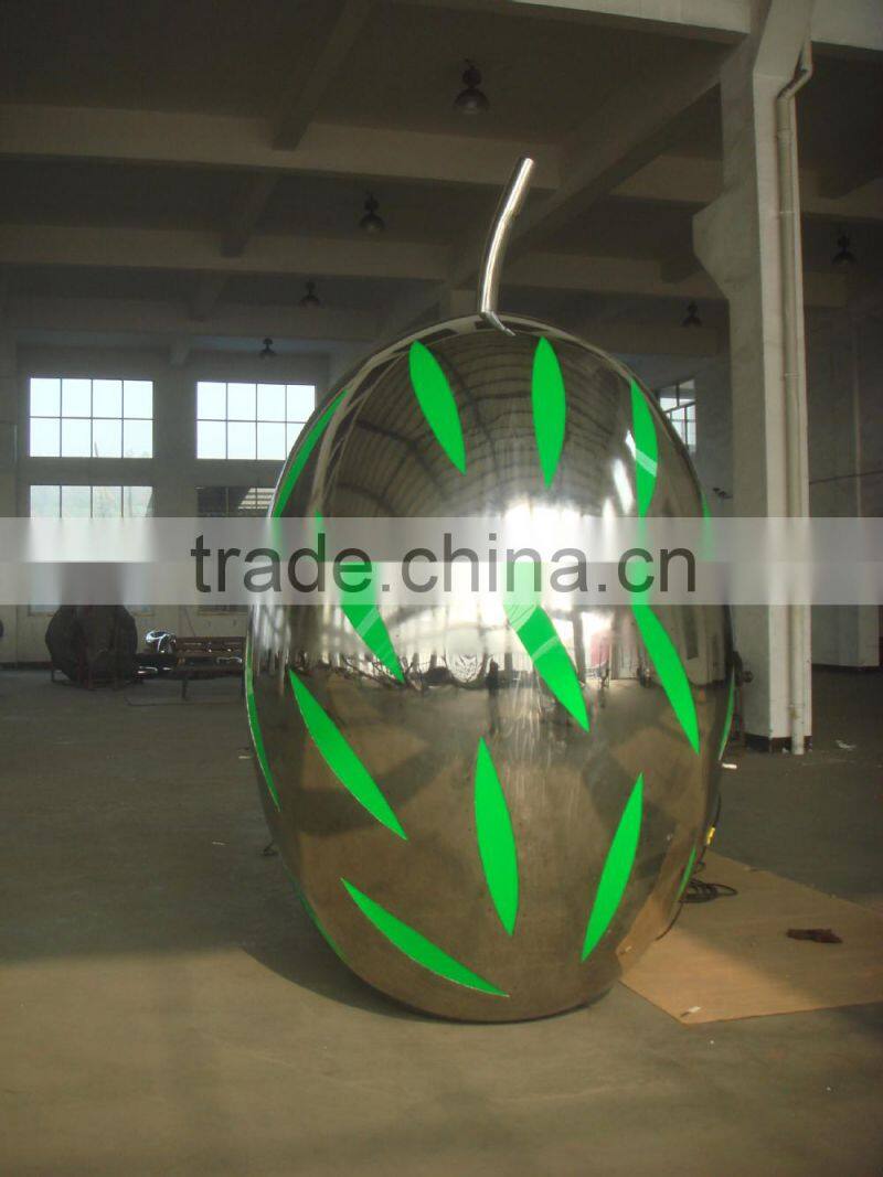 Modern Large Garden Arts Stainless steel Sculpture for Outdoor decoration
