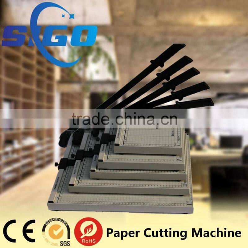 SIGO best quality manual small paper guillotine