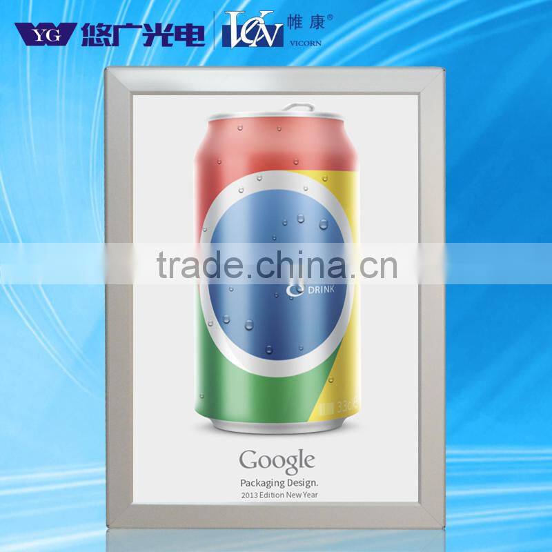 Led Picture Frame/Led Poster Frame Light Frame/Led Slim Snap Frame Light Box