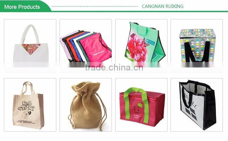 custom polyester shopping bag biodegradable