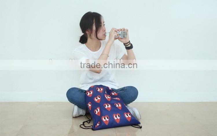 Cotton canvas drawstring bag cotton string bag small cotton bag
