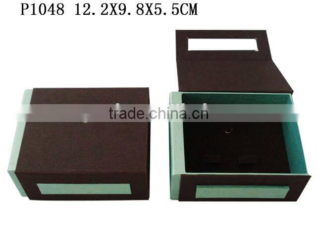 Custom Special Paper Jewelry Gift Box for Cufflink Manufactures China P1051