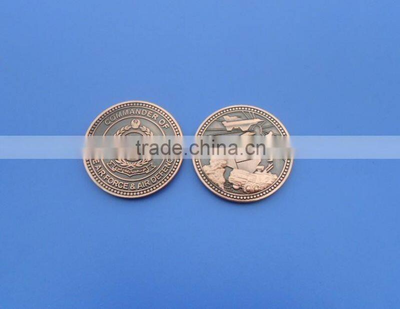 UAE Commander Antique Copper Metal Souvenir Gift Coin Medallion