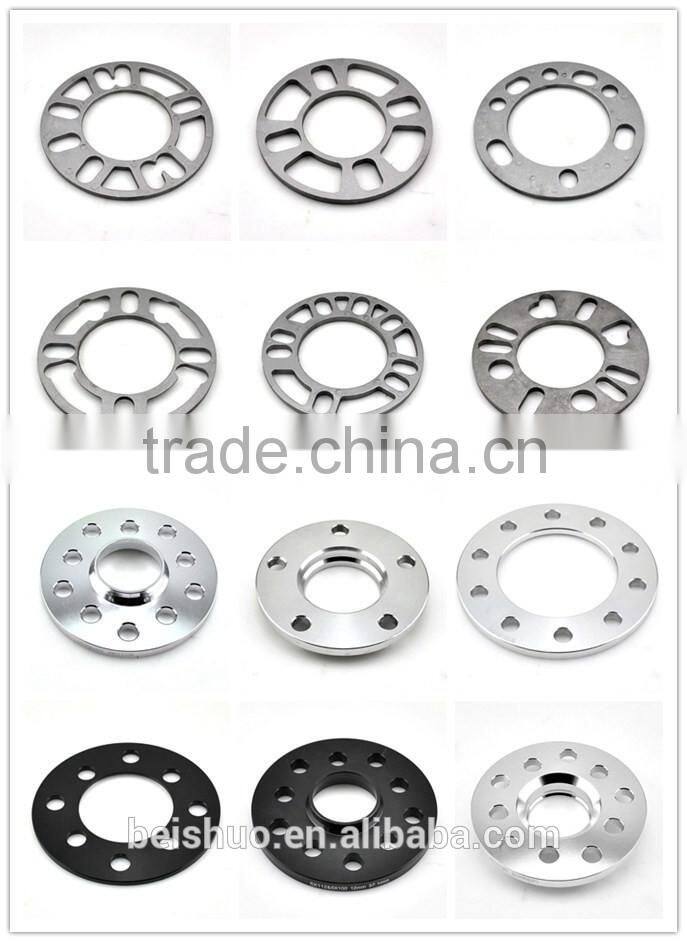 Costomize CNC Milled A6061-T6 Black Wheel Adapters