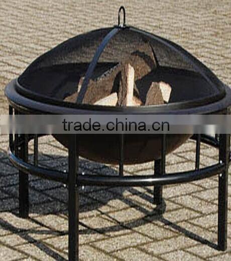 22.5inch Folable Portable Iron Cast Outdoor Fire Pit fire bowl