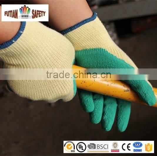 FTSAFETY labour protection glove with latex coated