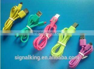 Factory Wholesales UL Certified Colorful Micro USB Cable Wires And Cables Electrics USB Charger Cable For Smart Phone 50CM