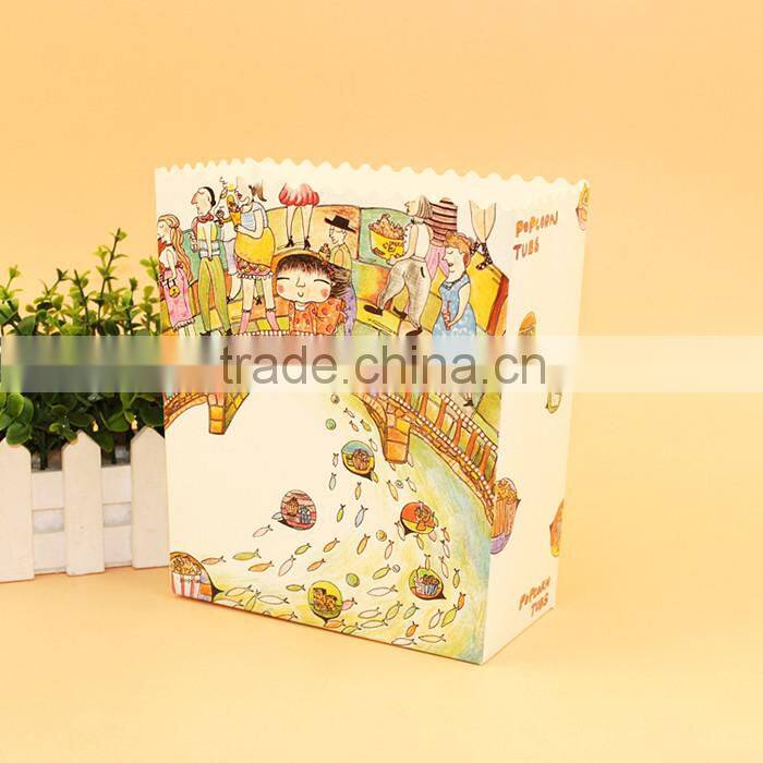 Widely Use Professional Made Party Popcorn Boxes
