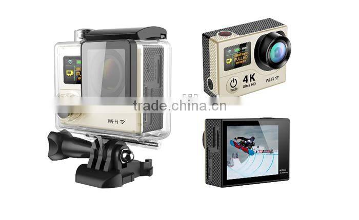 Full HD 1080p WiFi 4K 15fps Sport Camera Dual Screen 170 degree visual angle 12MP