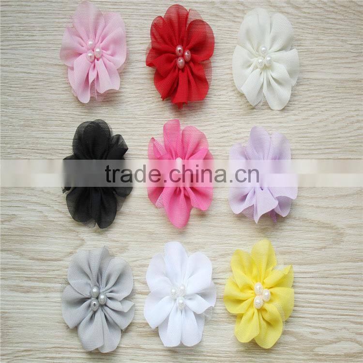 stain pearl bows , hair bows , newborn headband bows